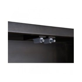 Armadio DKD Home Decor 100 x 40 x 175 cm Nero Metallo Acacia