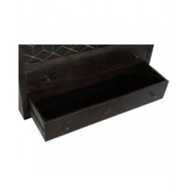 Armadio DKD Home Decor 100 x 40 x 175 cm Nero Metallo Acacia
