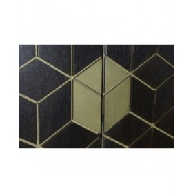 Armadio DKD Home Decor 100 x 40 x 175 cm Nero Metallo Acacia