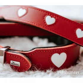 Collare per Cani Hunter Love Rosso S/M 38-44 cm