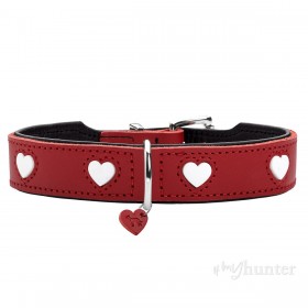 Collare per Cani Hunter Love Rosso S/M 38-44 cm