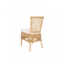 Sedia DKD Home Decor Bianco Naturale 45 x 55 x 85 cm 45 x 55 x 90 cm 47 x 58 x 90 cm