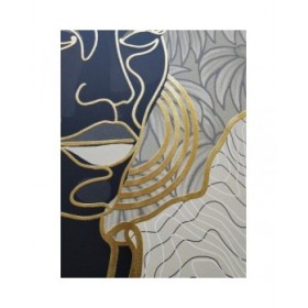 Quadro DKD Home Decor Africana Tropicale 84 x 4,5 x 123 cm (2 Unità)