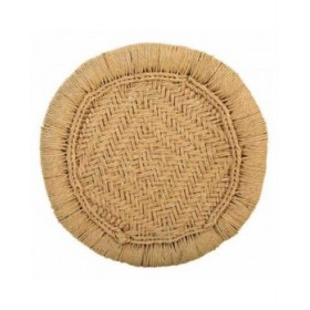 Set di sgabelli Alexandra House Living Naturale Bambù Corda 38 x 38 x 38 cm 2 Pezzi