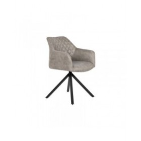 Sedia DKD Home Decor Nero Grigio 55 x 58 x 83 cm