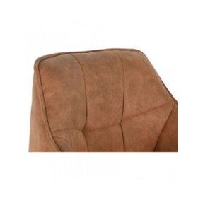 Sgabello DKD Home Decor Nero Cammello Metallo 59 x 60 x 107 cm