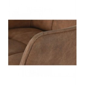 Sgabello DKD Home Decor Nero Cammello Metallo 59 x 60 x 107 cm