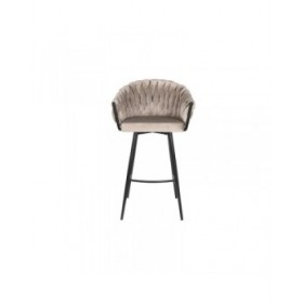 Sgabello DKD Home Decor Nero Beige Metallo 61 x 52 x 101 cm