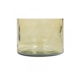 Vaso DKD Home Decor Ambra Corda Vetro Temperato 35 x 35 x 45 cm