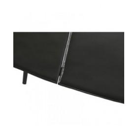 Tavolo aggiuntivo DKD Home Decor Nero Dorato Alluminio Ottone 78 x 45 x 40 cm (2 Unità)