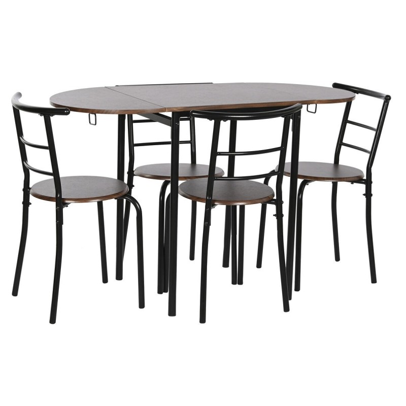 Tavolo con 4 sedie DKD Home Decor 121 x 55 x 78 cm