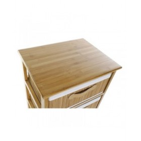 Cassettiera DKD Home Decor Naturale Bambù Legno di paulownia 42 x 32 x 63 cm