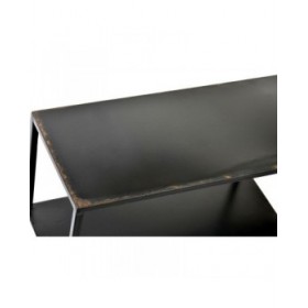 Scaffale DKD Home Decor Nero Metallo 120 x 20 x 60 cm