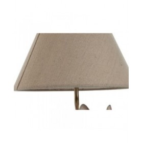 Lampada da tavolo Home ESPRIT Bianco Rosso Metallo Resina 50 W 220 V 26 x 26 x 46 cm