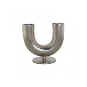 Vaso DKD Home Decor Argentato Alluminio 19 x 11 x 17 cm