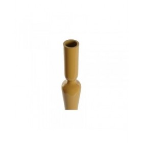 Candelabro Home ESPRIT Senape Terracotta Alluminio 10 x 10 x 41 cm (2 Unità)