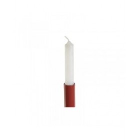 Candelabro Home ESPRIT Senape Terracotta Alluminio 10 x 10 x 41 cm (2 Unità)