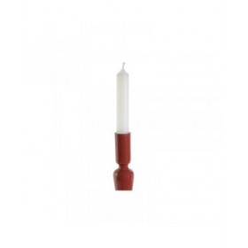 Candelabro Home ESPRIT Senape Terracotta Alluminio 10 x 10 x 32 cm (2 Unità)
