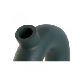 Vaso Home ESPRIT Verde Alluminio 19 x 5 x 17 cm (2 Unità)
