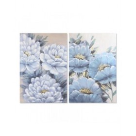 Quadro Home ESPRIT Romantico 80 x 3 x 120 cm (2 Unità)