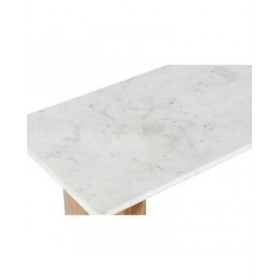 Ingresso Home ESPRIT Bianco Marrone 120 x 38 x 77 cm