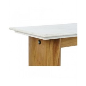 Ingresso Home ESPRIT Bianco Marrone 120 x 38 x 77 cm