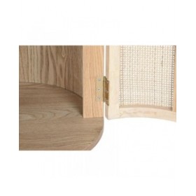 Mobile TV Home ESPRIT Naturale Legno d'albero della gomma 120 x 43,5 x 60 cm