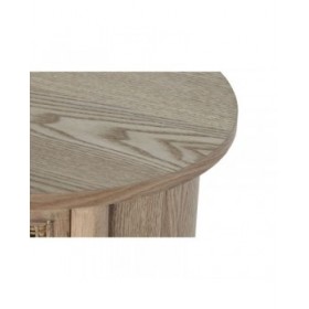 Comodino Home ESPRIT Naturale Caucciù 48 x 35 x 66 cm