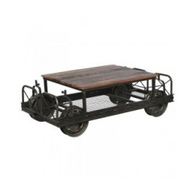 Tavolino da Caffè DKD Home Decor Metallo 147 x 48 x 76 cm
