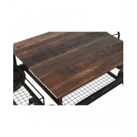 Tavolino da Caffè DKD Home Decor Metallo 147 x 48 x 76 cm