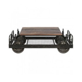 Tavolino da Caffè DKD Home Decor Metallo 147 x 48 x 76 cm
