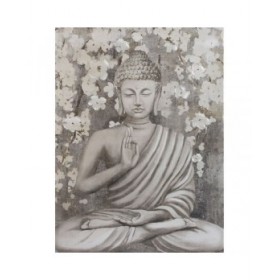 Quadro Home ESPRIT Buddha Orientale 60 x 2,7 x 80 cm (2 Unità)