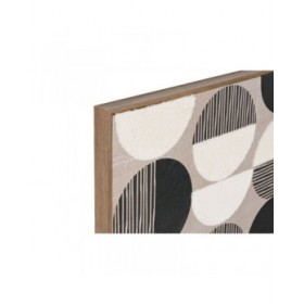 Quadro Home ESPRIT Moderno 80 x 2,4 x 80 cm (2 Unità)