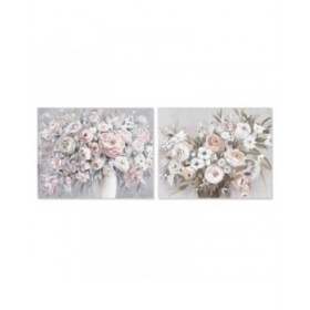 Quadro Home ESPRIT Tradizionale Vaso 100 x 3,7 x 80 cm (2 Unità)