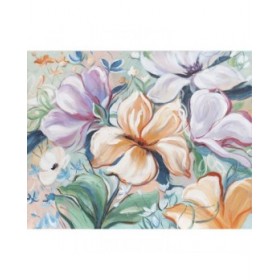 Quadro Home ESPRIT Fiori Shabby Chic 100 x 3,7 x 80 cm (2 Unità)