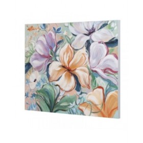 Quadro Home ESPRIT Fiori Shabby Chic 100 x 3,7 x 80 cm (2 Unità)
