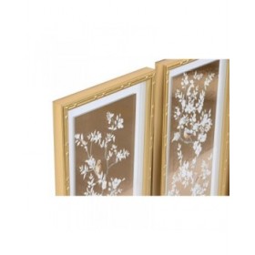 Quadro Home ESPRIT Orientale 30 x 3,5 x 60 cm (3 Unità)