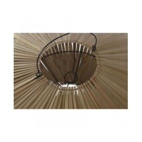 Paralume Home ESPRIT Naturale Bambù 80 x 80 x 33 cm
