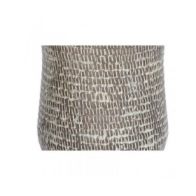 Set di vasi da fiori Home ESPRIT Verde Alluminio 44 x 44 x 46 cm