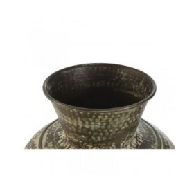 Vaso Home ESPRIT Verde Alluminio 42 x 42 x 45 cm
