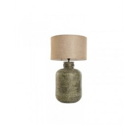 Lampada da tavolo Home ESPRIT Verde Alluminio 50 W 220 V 42 x 42 x 73,5 cm