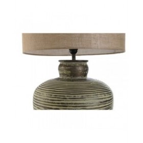 Lampada da tavolo Home ESPRIT Verde Alluminio 50 W 220 V 42 x 42 x 69,5 cm