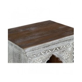 Scaffale Home ESPRIT Bianco 50 x 40 x 186 cm