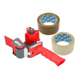 Dispenser per nastro adesivo Ferrestock Rosso Manuale