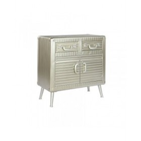 Credenza Home ESPRIT Argentato 80 x 39 x 82 cm