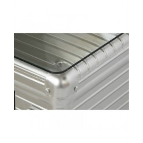 Tavolino da Caffè Home ESPRIT Metallo Cristallo 100 x 52 x 46 cm