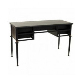 Scrivania Alexandra House Living Nero Metallo 75 x 75 x 122 cm