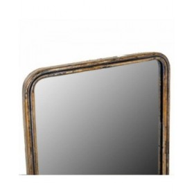 Specchio da parete Alexandra House Living Dorato Metallo 72 x 72 x 33 cm