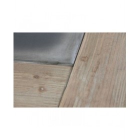 Tavolo da Pranzo Home ESPRIT Naturale Abete Legno MDF 220 x 90 x 76 cm