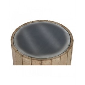 Tavolo aggiuntivo Home ESPRIT Naturale Abete Legno MDF 36 x 36 x 45 cm